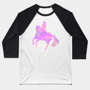 Horse Riding Baseball T-Shirt